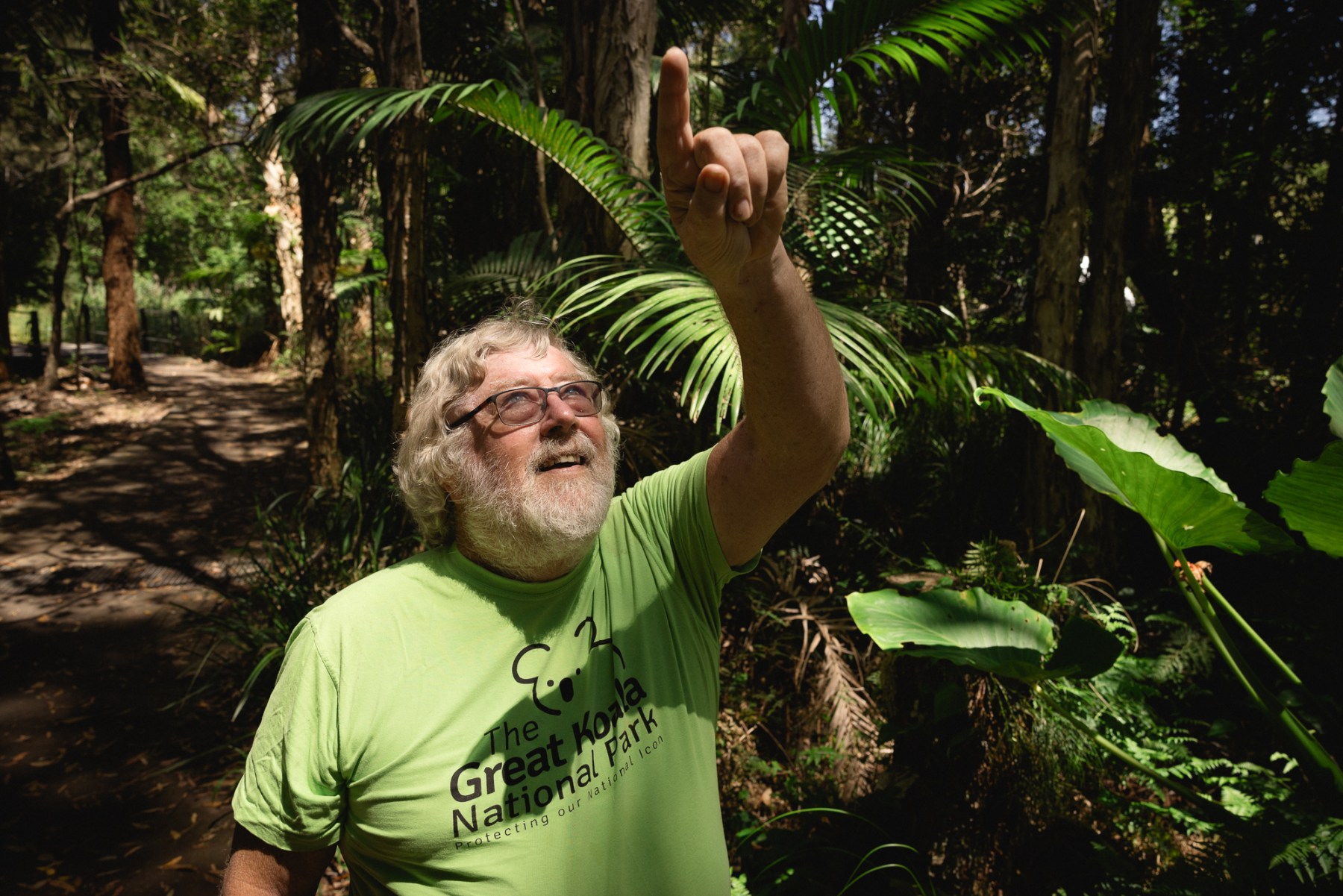 Founding father of the Great Koala National Park, Ashley Love 